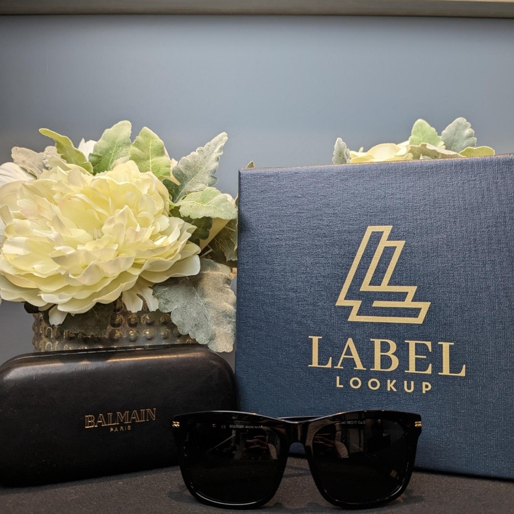 Black Balmain Glasses